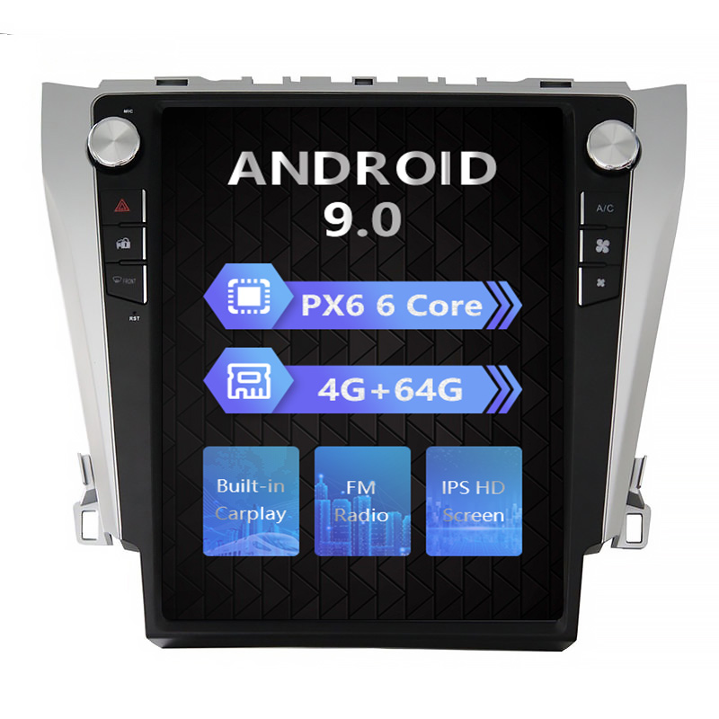 Toyota Camry 2012-2016 Tesla style 12.1 inch Android Car DVD Player 